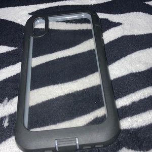 clear two sided case